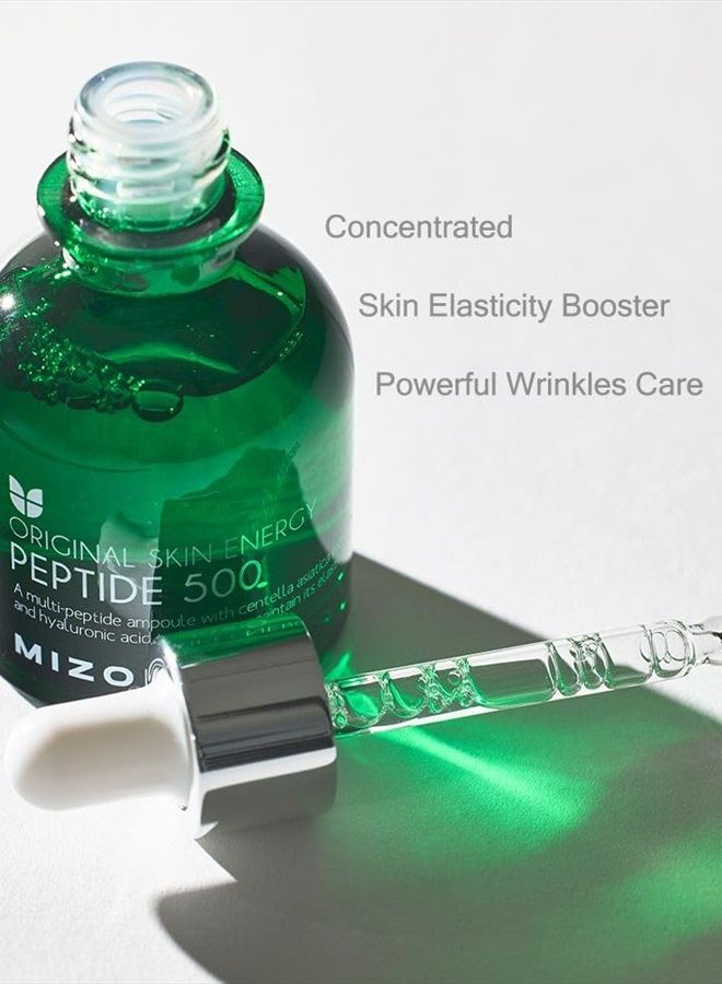 Peptide 500 Ampoule, Anti-wrinkle, Safe Formula, Moisturizing (1.01 fl oz 30ml)