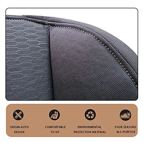 sportuli Gray Driver Side Bottom Cloth Seat Cover Replace for 2013-2018 Dodge Ram 1500 2500 3500 4500 5500 (13-18) - Image 5