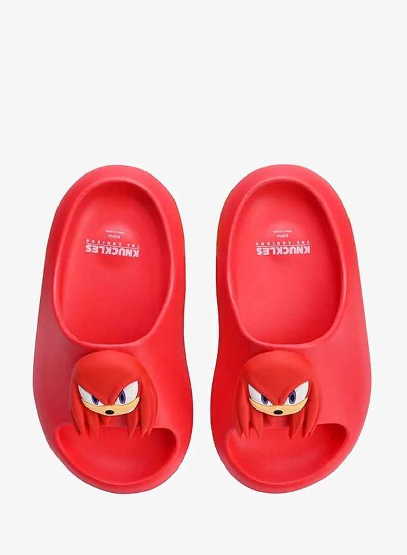 UrbanHaul UrbanHaul SEGA Knuckles EVA Slides -Lightweight & Suitable for Daily Use