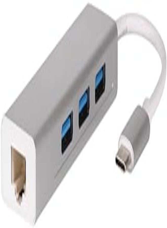 USB 3.1 Type C To Hub with LAN Port Adapter