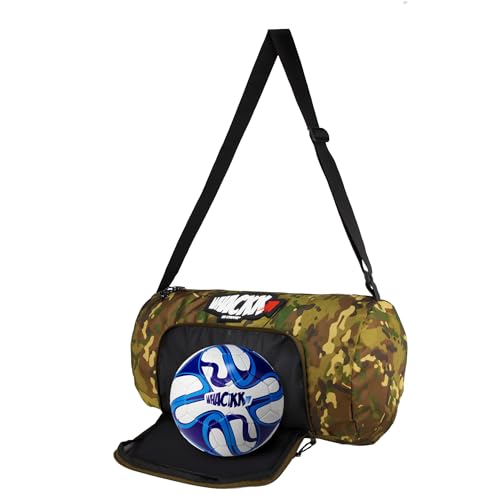 Whackk Track Wild Olive Green 31L |Gym Bags |Fitness Bag|Sports Duffle|Multipurpose Carry Bag |Travel Duffel Bag|Adjustable Strap|Air Ventilated Pocket for Shoes|Unisex|Sports Kit|Kitbag - Image 2