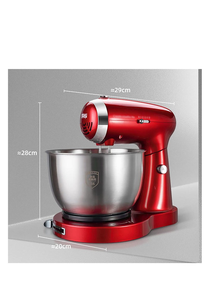 3.5L Stand Mixer – Compact & Powerful Electric Kitchen Mixer with Stylish Design, Dough Hook, Beater & Whisk – Ideal for Baking, Cakes & More  - Image 4
