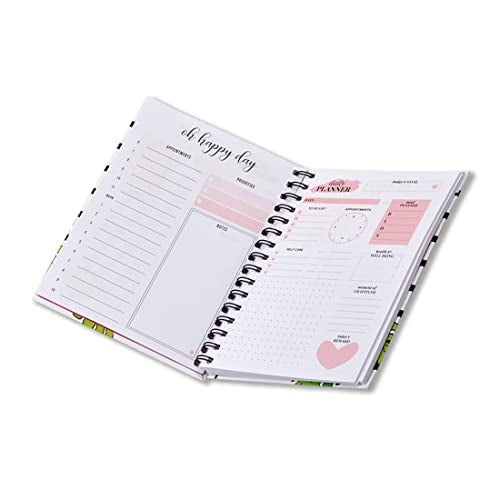 COI Flamingo Designer Daily Diary | Planner | Organizer Daily Memo Notepad Gift for Men & Women. - Image 3