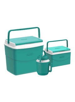 Keep Cold Durable Outdoor Ice Chest Combo Set with Easy Grip Assorted Color  - Image 1