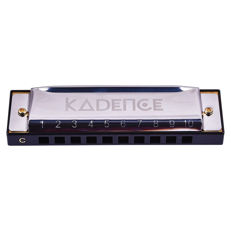 Kadence Daitonic Harmonica T104, Mouth Organ of C 10 Holes,for Kids Adults and Beginners Students,with Hard Case - Image 3
