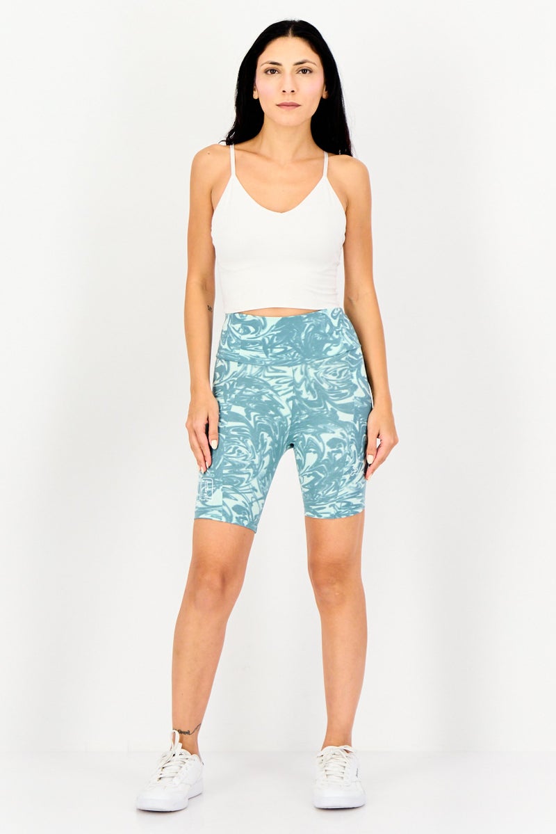 PUMA Women Sportswear Fit High Waist Cycling Shorts, Multicolor - Image 4