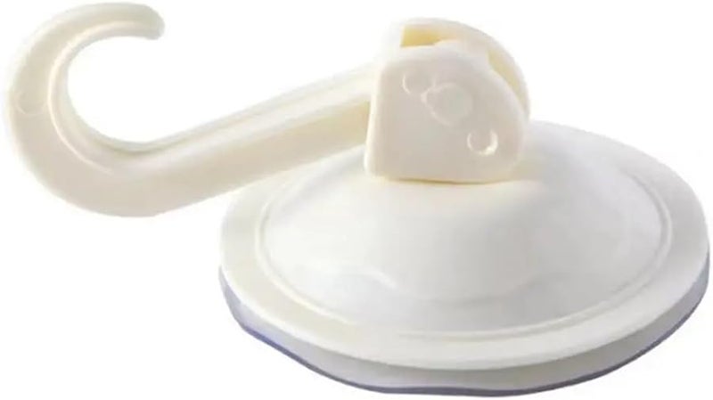 Beige Vacuum Suction Cup Hooks 30pcs Punch Free Self Adhesive Wall Hangers - Image 2