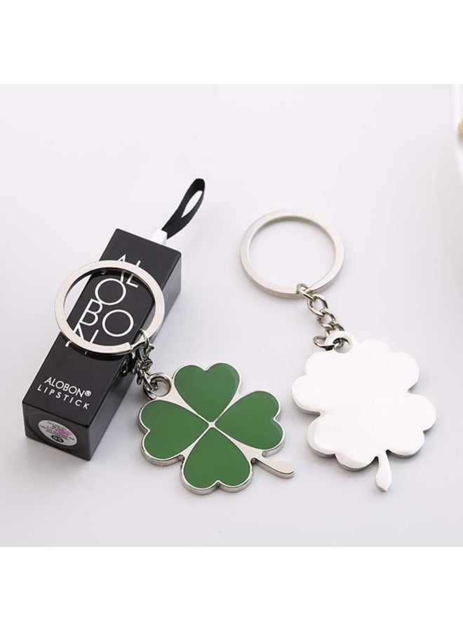 Cloverleaf Key Chain Ring Keychain Keyring Charm Pendants, The Keychain, St. Day present - Image 2