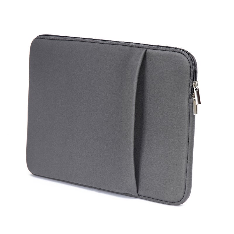 Laptop Sleeve: Gray, Form-fitting, Slim Lightweight - Shock-absorbent Ventilate Foam Lining, Ultrabook Sleeve for 11”/12”/13”/14”/15”/15.6”/17” Laptops, Tablets - Image 1