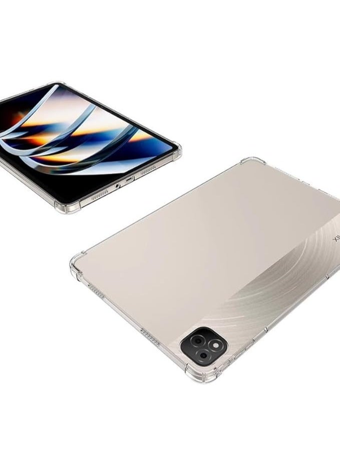 حافظة شفافة متوافقة مع إيتل فيستا تاب 30 برو 13 بوصة 2025 تابلت شفاف تي بي يو مرن ناعم متين حماية من مطاط السيليكون الغطاء الخلفي - Image 4