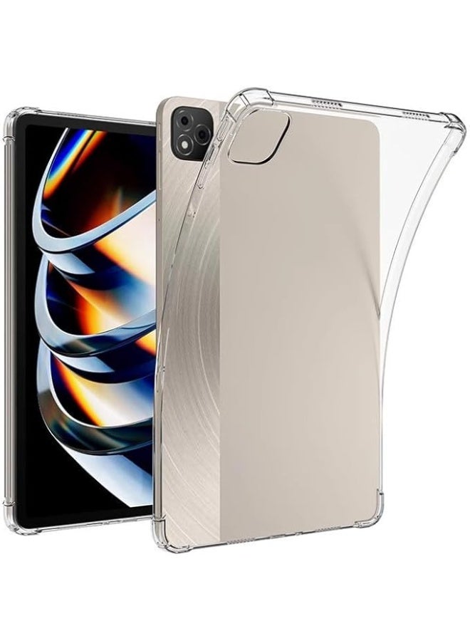 حافظة شفافة متوافقة مع إيتل فيستا تاب 30 برو 13 بوصة 2025 تابلت شفاف تي بي يو مرن ناعم متين حماية من مطاط السيليكون الغطاء الخلفي - Image 1