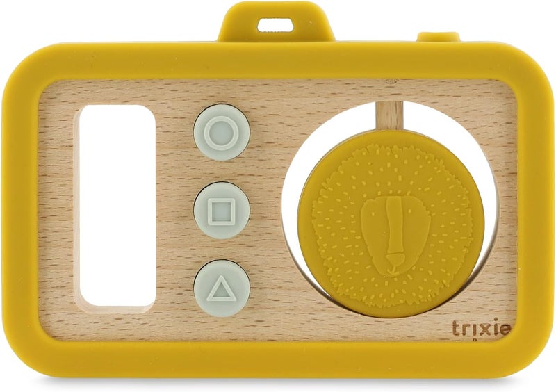 Trixie Wooden Silicone Baby Camera - Mr. Lion - Image 2