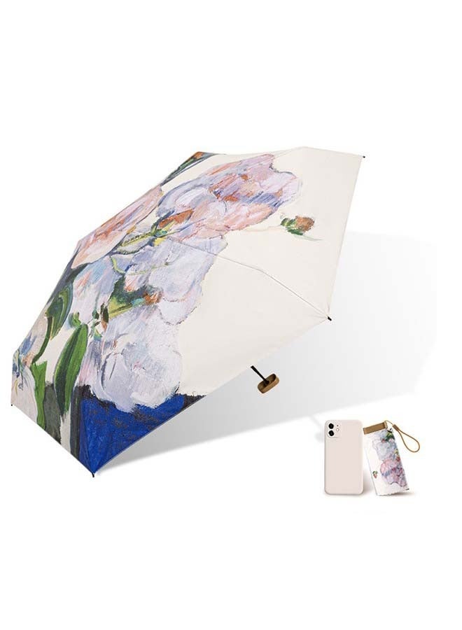 Mini Windproof Folding Travel Umbrella - Image 2