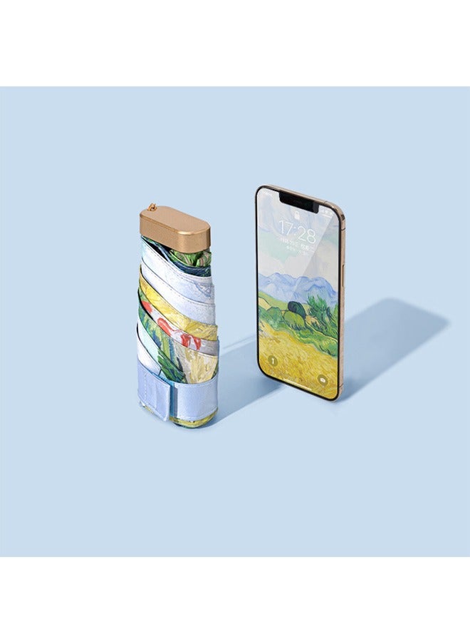 Mini Windproof Folding Travel Umbrella - Image 3