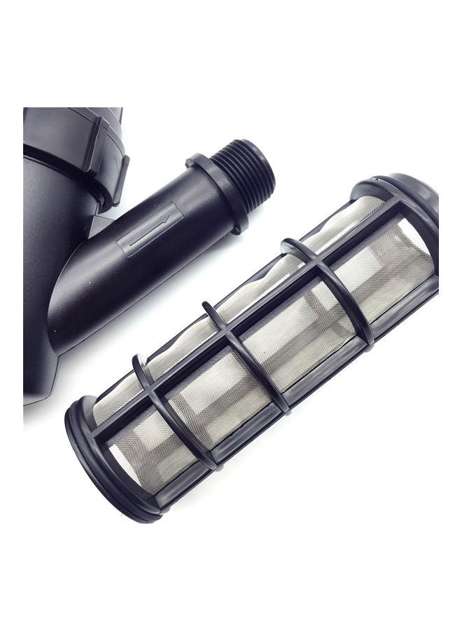 NIBEMINENT 1-Piece Garden Lawn Outdoors Watering Metal Net Filter black 16.0x16.0x9.0cm - Image 3