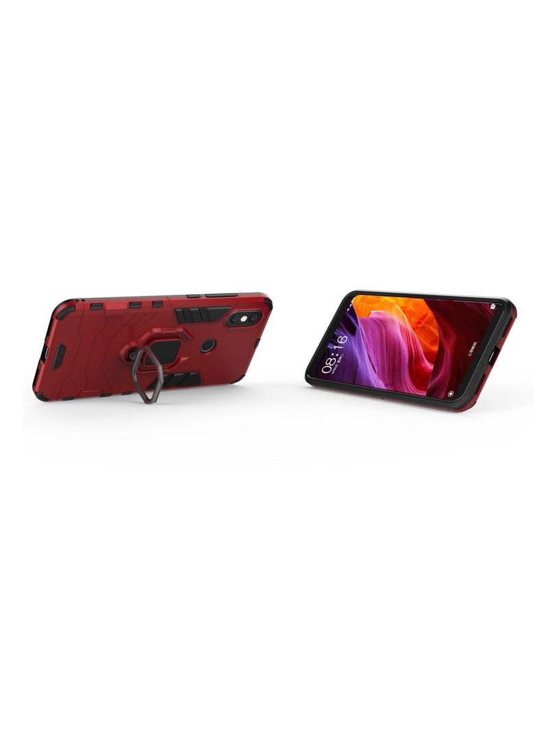 RED Protective Cover With Ring Bracket For Xiaomi  - Image 2
