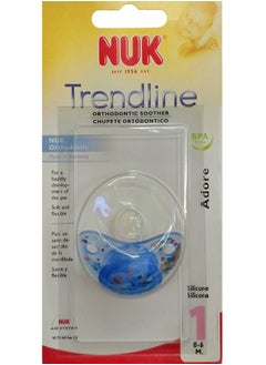 NUK Trendline Orthodontic Pacifier Silicone 6 months  - Image 2