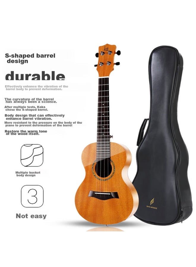 Kaka Kuc-ma Ukulele, Peach Core Mini Guitar, 23 Inches - Image 5