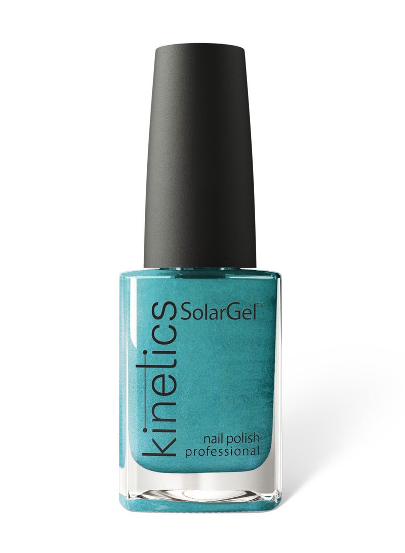 KINETICS طلاء أظافر سولارجل الاحترافي 15 مل | #490 فولاذ غريب - Image 1