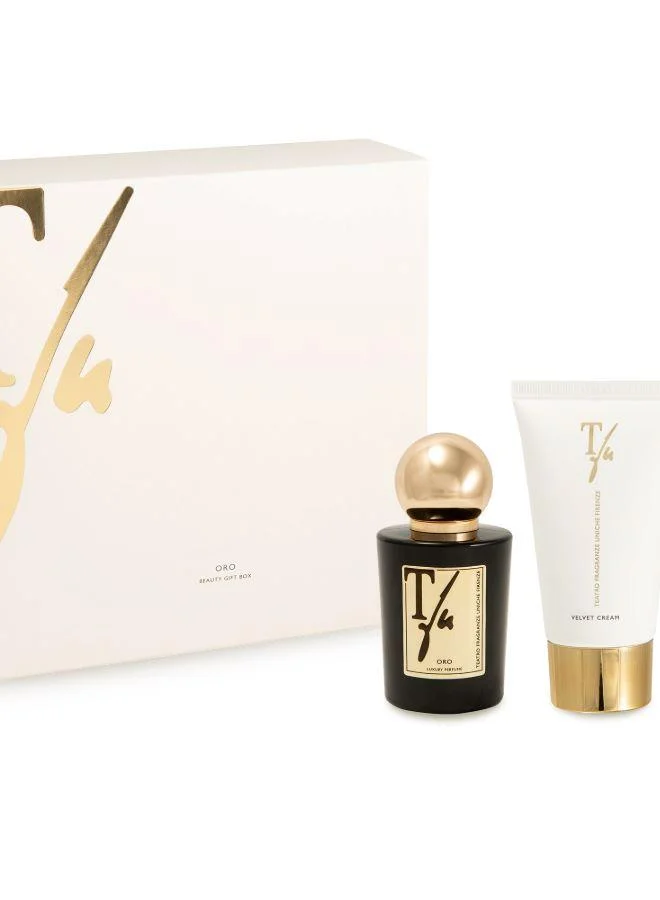 Teatro Giftbox Beauty Oro EDP 50ml + Velvel Cream 75ml