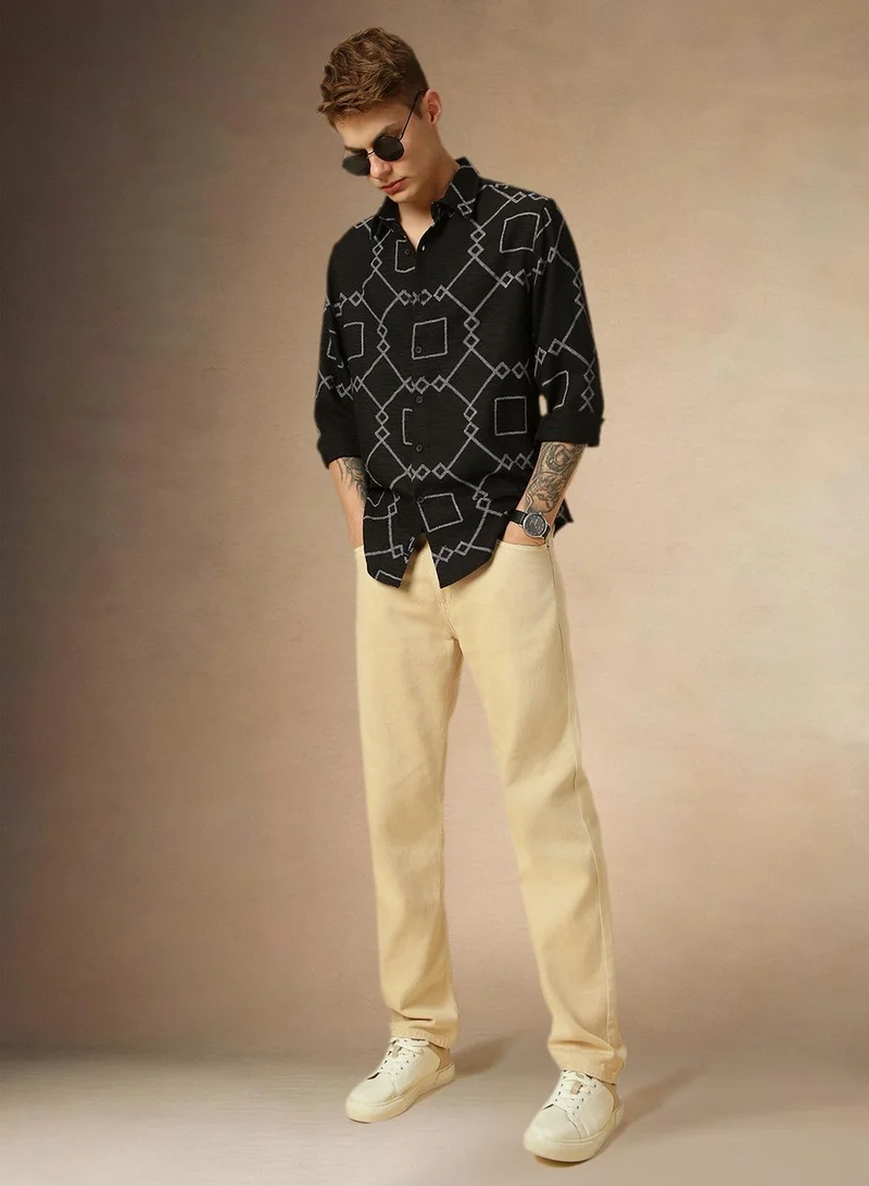 Dennis Lingo Black Shirt For Men For Men