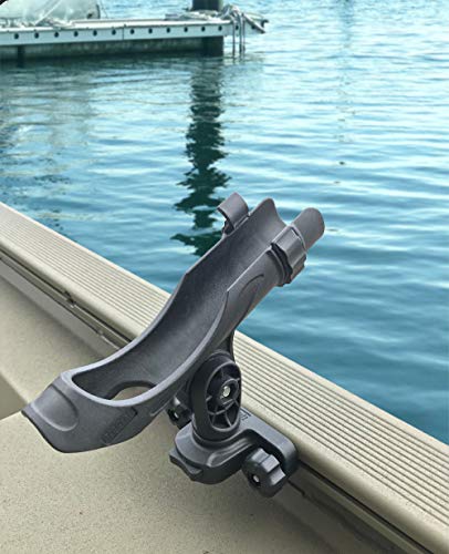 Brocraft 90 Degree Boat Track System Rod Holder/Versatrack Boat Rod Holder/Lund Sport Track Rod Holder/Ranger Track Rod Holder - Image 1