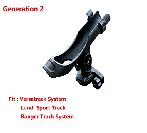 Brocraft 90 Degree Boat Track System Rod Holder/Versatrack Boat Rod Holder/Lund Sport Track Rod Holder/Ranger Track Rod Holder - Image 2