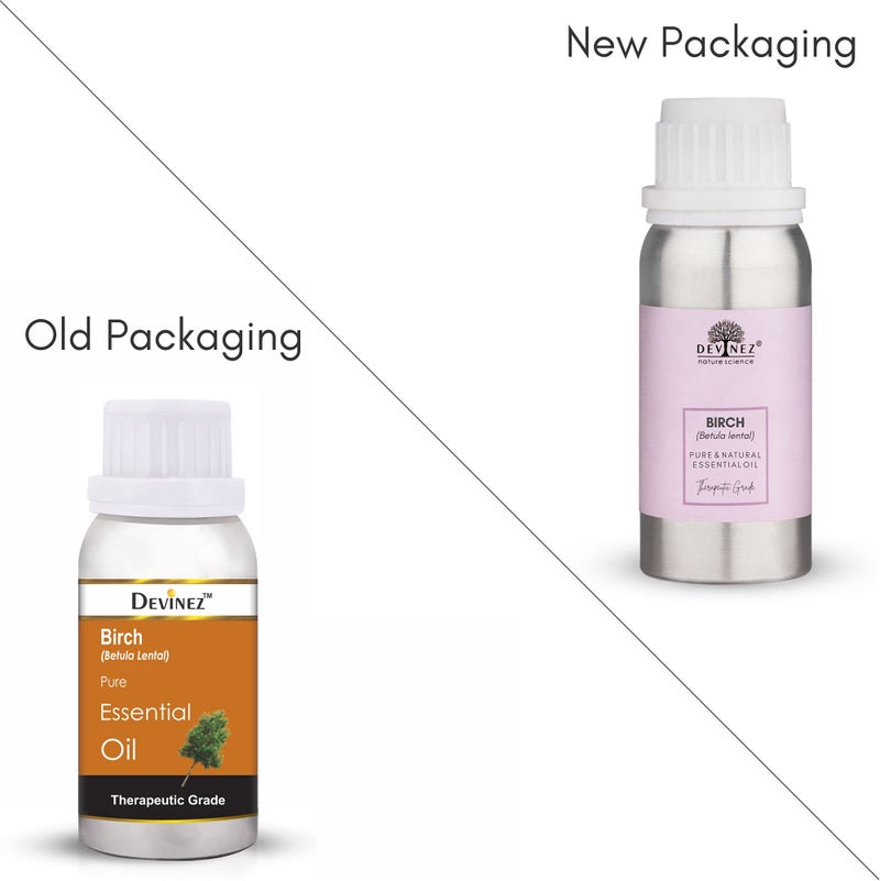 Devinez Birch Essential Oil, 100% Pure, Natural & Undiluted, 100ml - Image 2