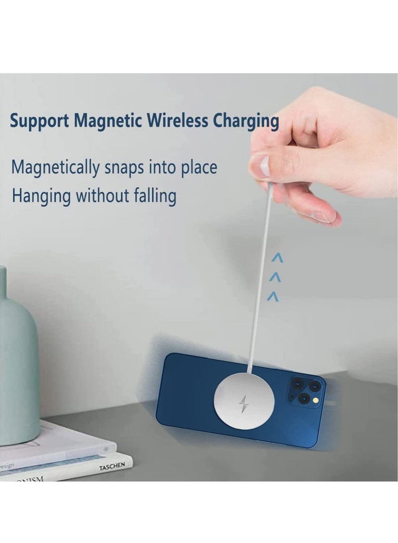 Magnetic Wireless Charger,15W Fast Wireless Charging Compatible with Mag-Safe Charger for iPhone 12/12Pro/12 Pro Max/12Mini/iPhone 13/13Mini/13Pro/ 13 Pro Max/iPhone 14/14Plus/14Pro/14 Pro Max  - Image 4