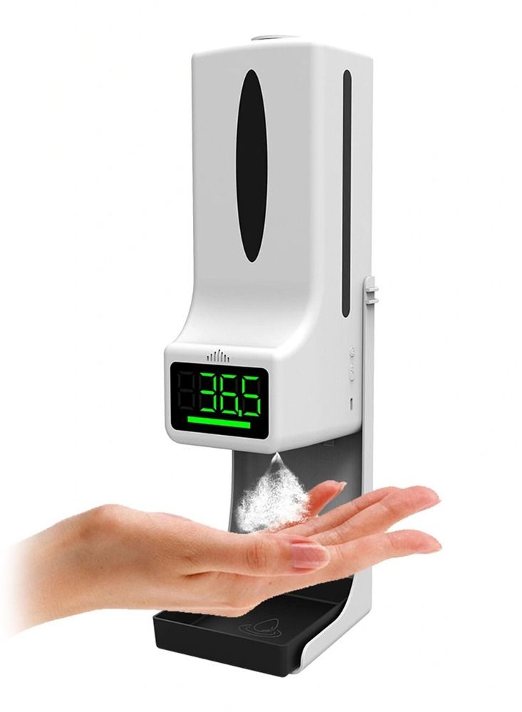 Crony K9 Pro X Automatic Temperature Measurement&Disinfection Mach Intelligent Sensor Soap Dispenser with Thermometer Infrared Thermometer Dispenser - Image 1