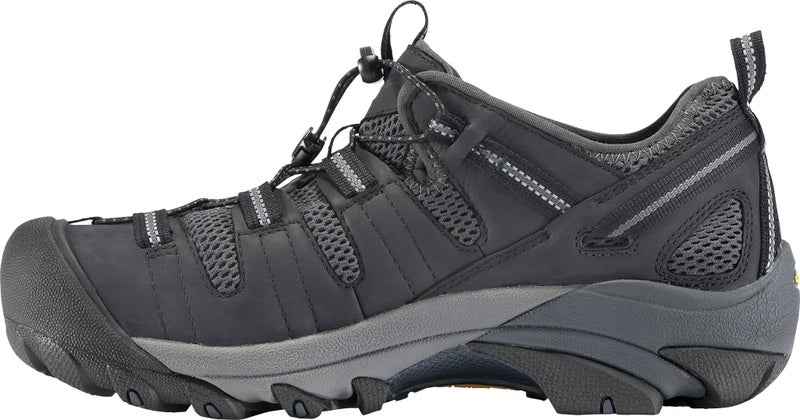 KEEN Utility mens Atlanta Cool Work Shoe, Black/Dark Shadow, 10.5 US - Image 1