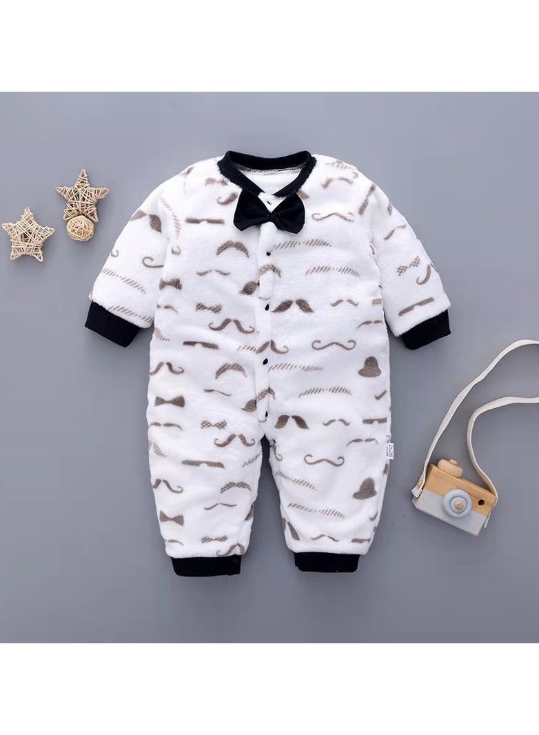 Loquat 0-1-2 Year Old Baby Home Jumpsuit
