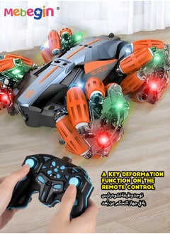 MEBEGIN Remote Control Car Toy with Light and Music, 2.4 GHz Double Side Radio Control Drift Race Car, Gesture Sensing RC Stunt Car, Suitable for Various Roads, Ideal Gift for Kids Aged 6+  - Image 5