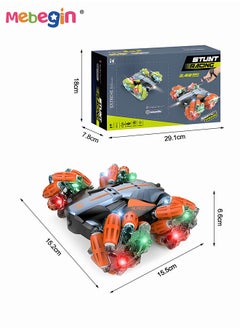 MEBEGIN Remote Control Car Toy with Light and Music, 2.4 GHz Double Side Radio Control Drift Race Car, Gesture Sensing RC Stunt Car, Suitable for Various Roads, Ideal Gift for Kids Aged 6+  - Image 3