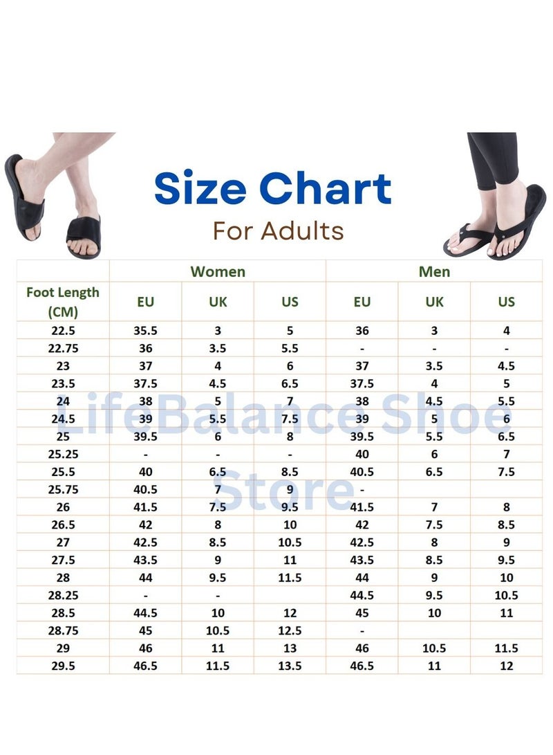 لايف بالانس صنادل لايف بالانس لتقويم العظام - دعم قوس القدم للرجال والنساء - صنادل فليب فلوب سيور - نعال مريحة - Image 5