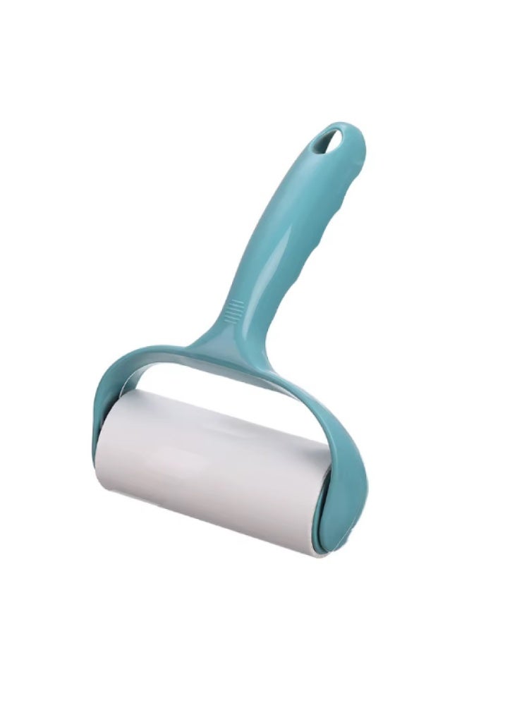 أسطوانة لاصقة لإزالة وبر وشعر الحيوانات الأليفة فائقة الالتصاق، سهلة الاستخدام رول لتنظيف الملابس والسجاد والأثاث ومقاعد السيارة، مزيل وبر وشعر للقطط والكلاب ومناسبة للاستخدام اليومي والسفر - Image 1