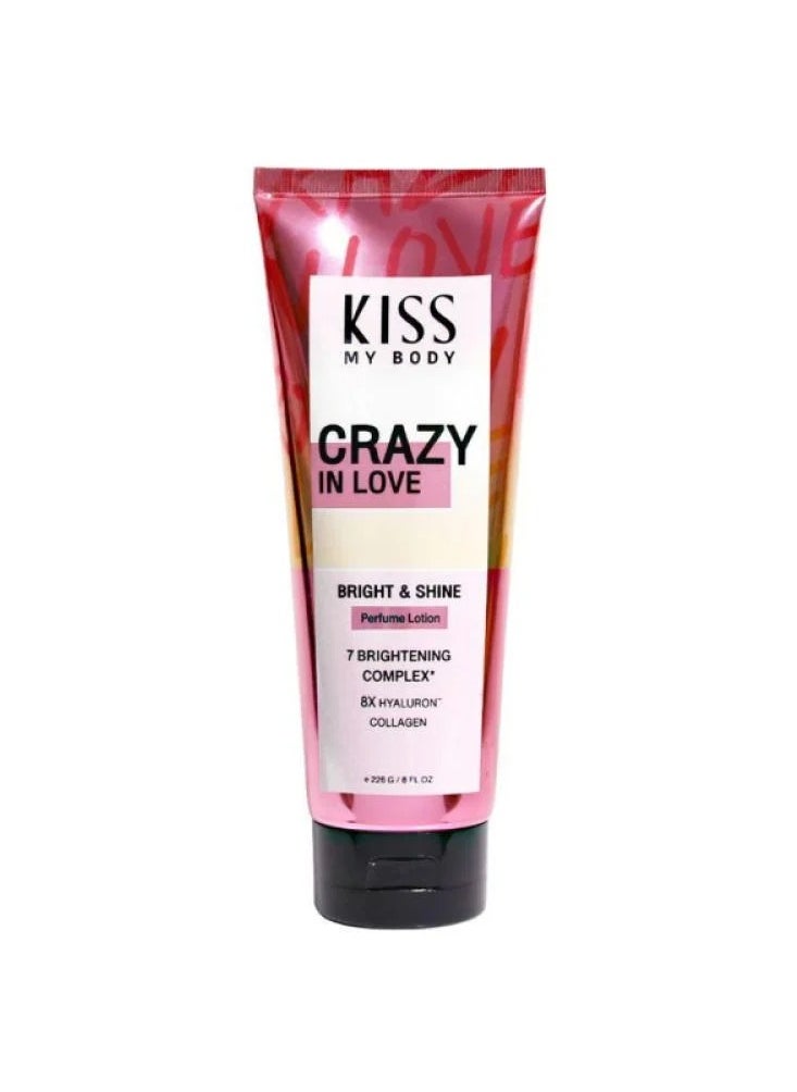 KISS MY BODY Crazy in Love Body Mist  88Ml + Perfume Lotion Crazy In Love 226 g - Image 3