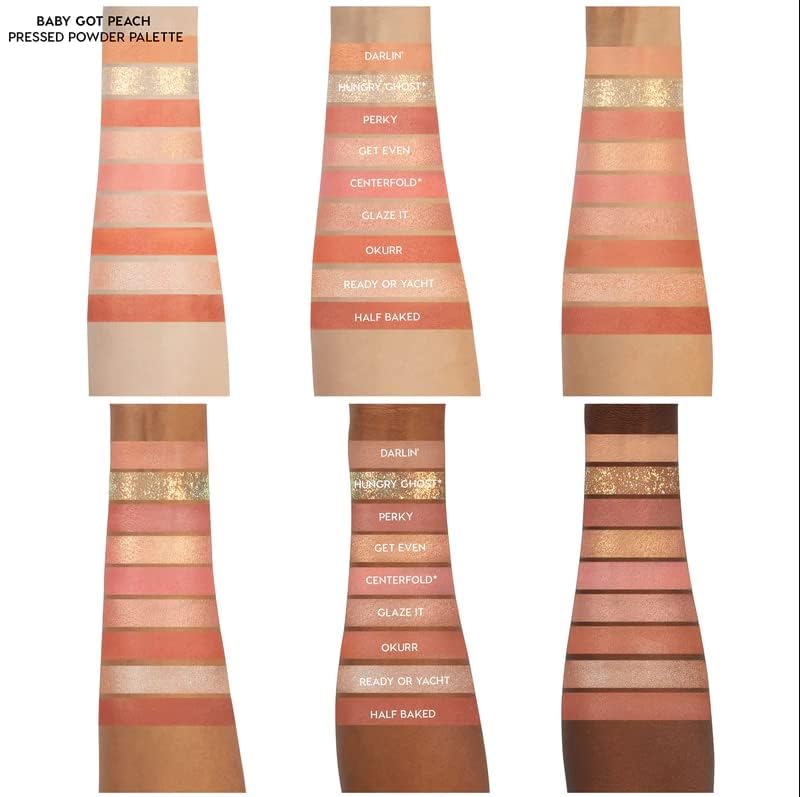 Colourpop "Baby Got Peach" Shadow Palette - 9 Pan Eyeshadow Palette Full Size, No Box - Image 4