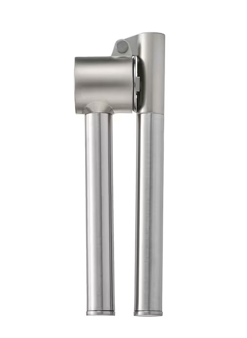 koncis Silver Stainless Steel Garlic Press  - Image 1