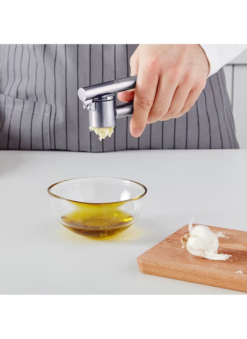 koncis Silver Stainless Steel Garlic Press  - Image 3