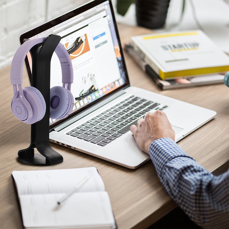 2Pcs Headphone Hanging Stands Desktop Practical Headphone Storage Holders - Image 2