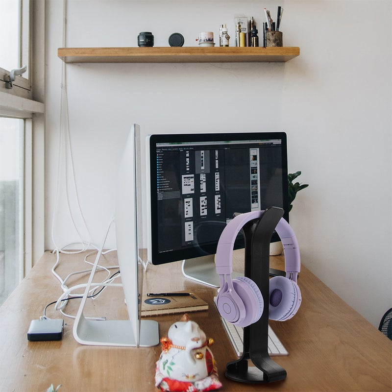 2Pcs Headphone Hanging Stands Desktop Practical Headphone Storage Holders - Image 4
