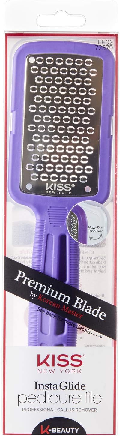 Kiss New York Insta Glide Pedicure File Callus Remover Foot File FF02