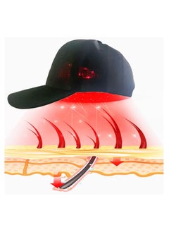 General Hair Growth Cap Anti-Hair Loss Helmet Electric Scalp Massager Infrared Light Therapy Hair Regrowth Treatment Hair Restoration Anti-thinning Cap Hair Loss Therapy  - Image 2