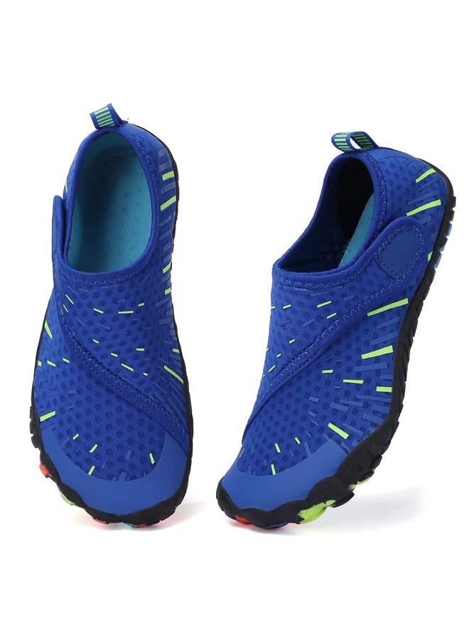 CIOR Boys & Girls Water Shoes Quick Drying Sports Aqua Athletic Sneakers Lightweight Sport Shoes(Toddler/Little Kid/Big Kid) U1ELJSX011-Blue.green-29 - Image 1