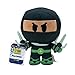DevSeries Ninja Legends Collector Bundle Three Exclusive Virtual Item Codes with Green Ninja Plush Sensei Squooshems and Skyraider Hanger - Image 4