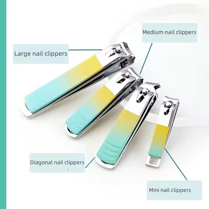 TRADY 18-in-1 Professional Manicure Pedicure Kit – Nail Clipper Set with Case for Men & Women – Stainless Steel Grooming Tools for Hand, Foot & Face Care – Portable Travel Nail Care Set - Image 3