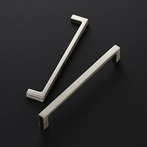 Ravinte 30 Pack Solid 6-1/4 Inch Kitchen Square Cabinet Handles Brushed Nickel Pulls Drawer Pulls Cabinet Hardware Kitchen Handles - Image 2