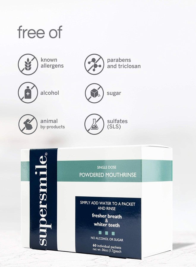 Supersmile Powdered Mouth Rinse, 60 Count, 0.06 oz - Image 2