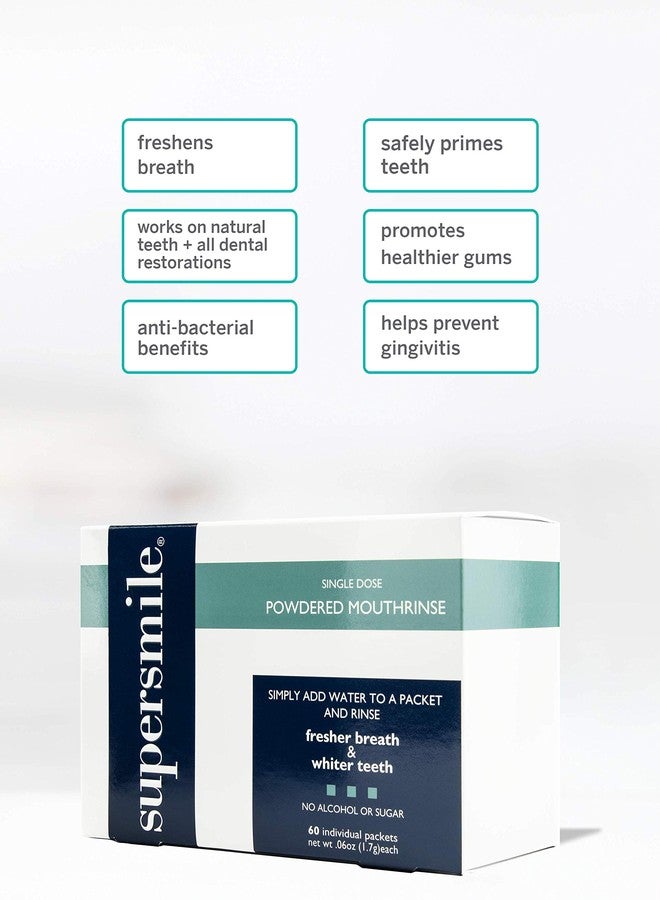 Supersmile Powdered Mouth Rinse, 60 Count, 0.06 oz - Image 4